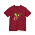 Kids Cartoon School Supplies T-Shirt - Back to School Chaos | 2026
