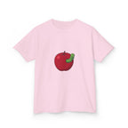 Kids T-Shirt - Cute Hungry Bookworm Caterpillar Apple Tee