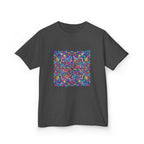 Kids Tee - Retro Geometric Kaleidoscope Abstract | 90s Aesthetic Top