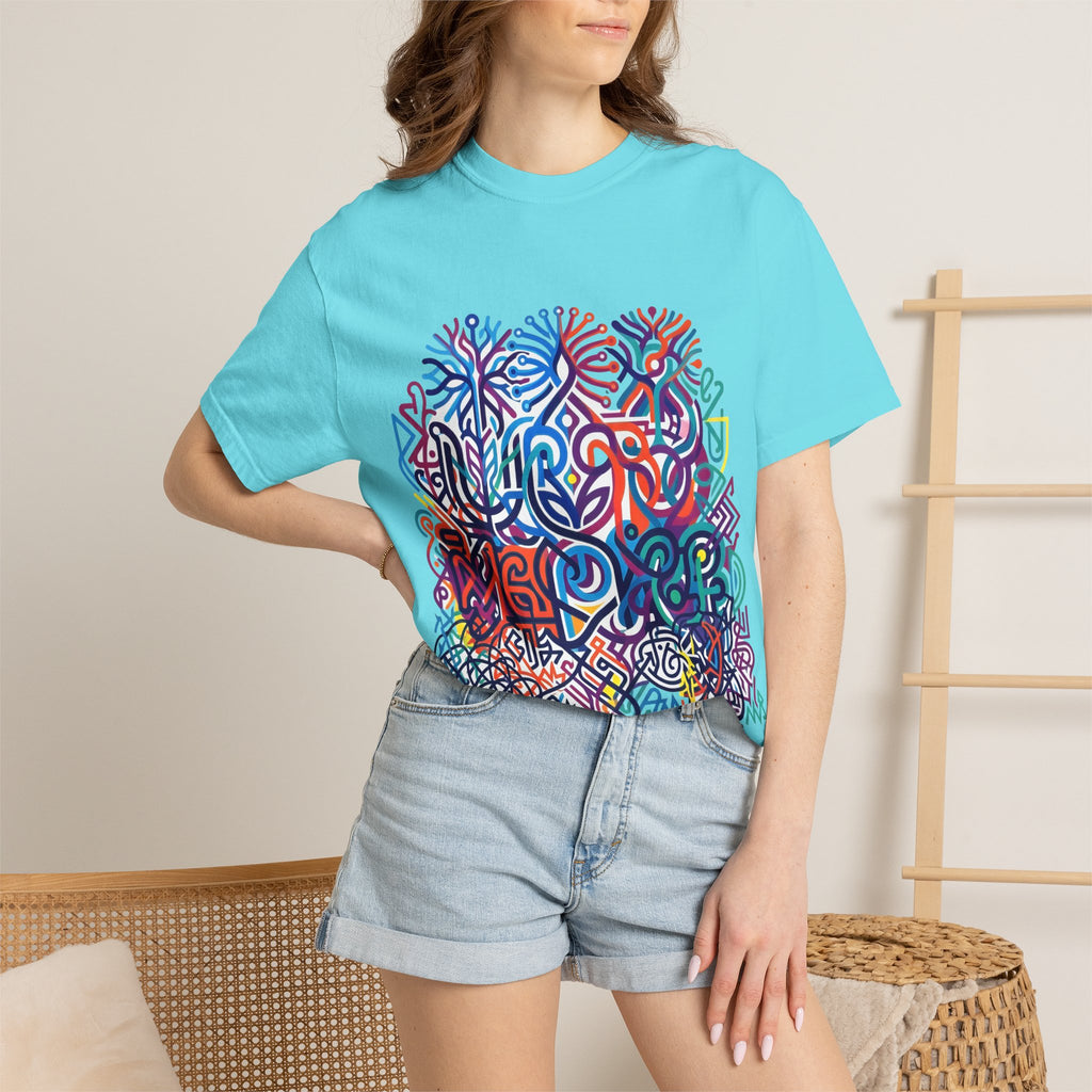 Unisex T-Shirt - Modern Abstract Organic Geometric Art | Comfort