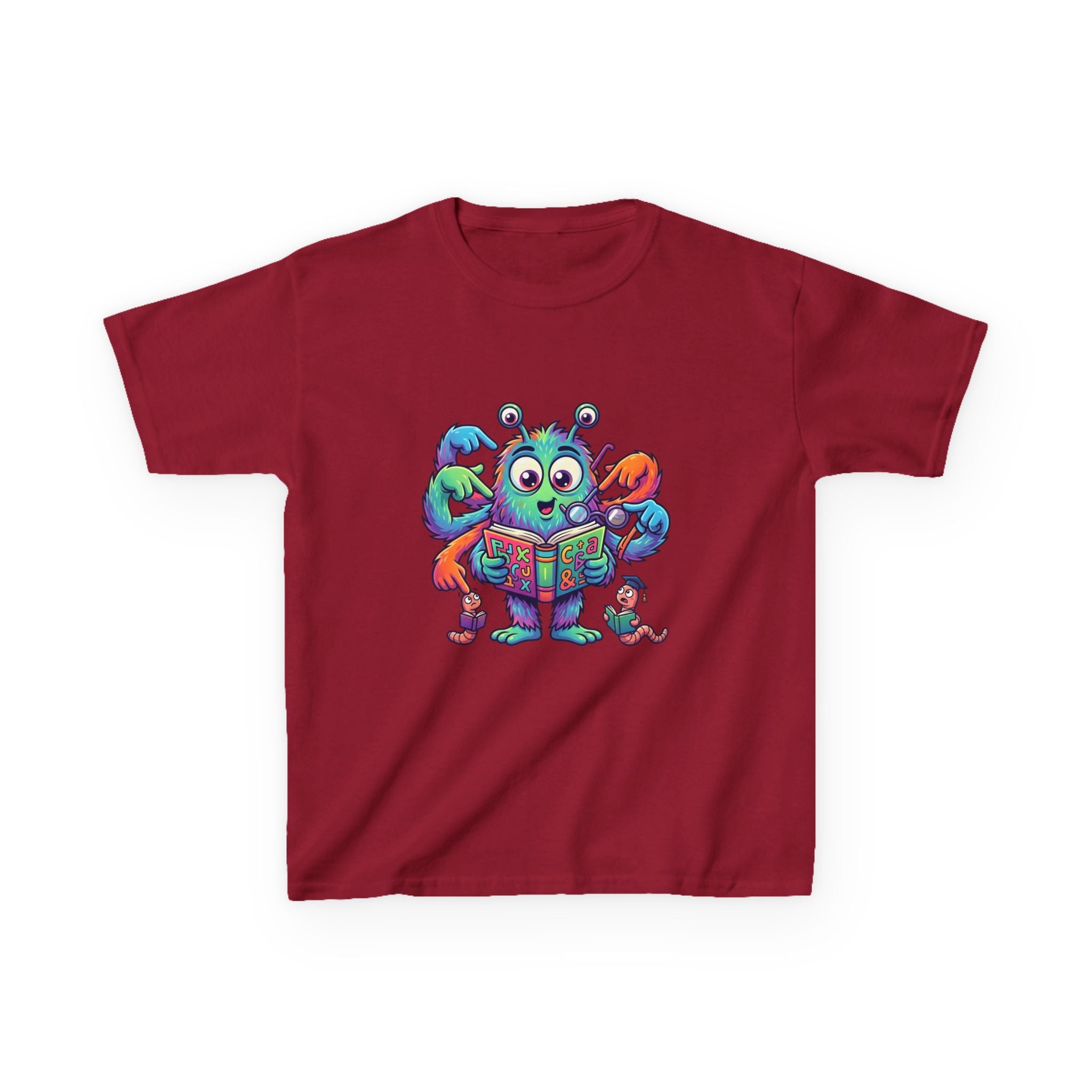 Cute Monster Kids Tee - Learning & Education T-Shirt