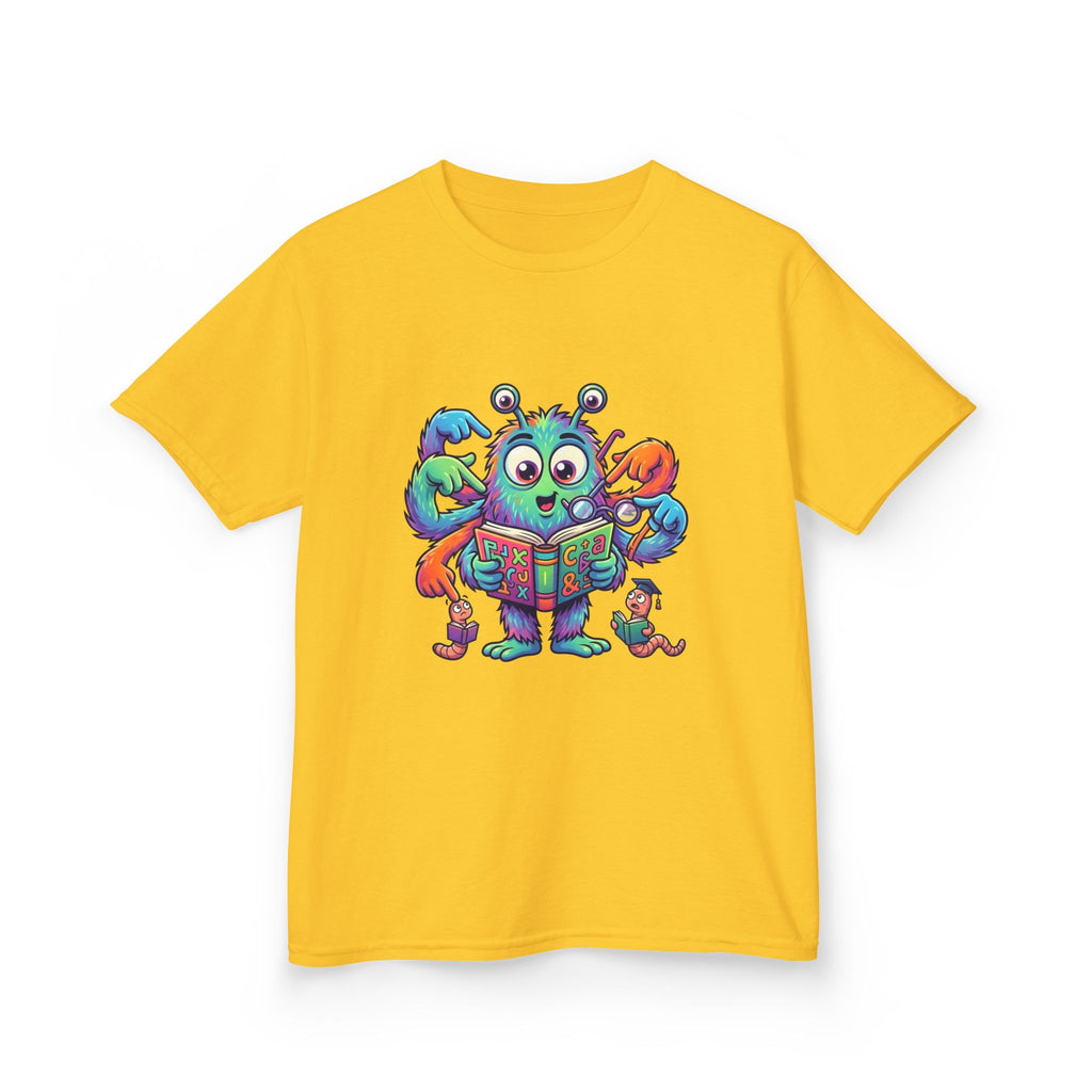 Cute Monster Kids Tee - Learning & Education T-Shirt