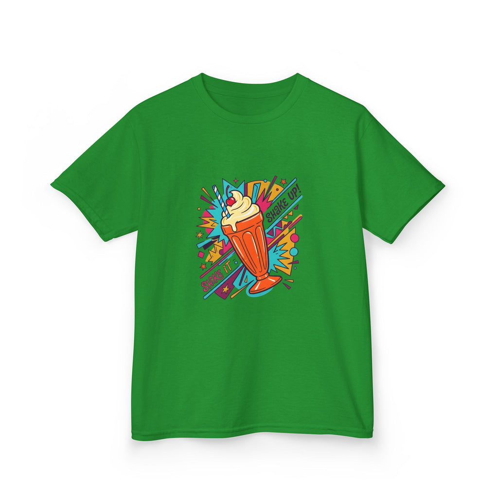 Kids Retro Pop Art Milkshake Tee - SHAKE IT UP! Dessert