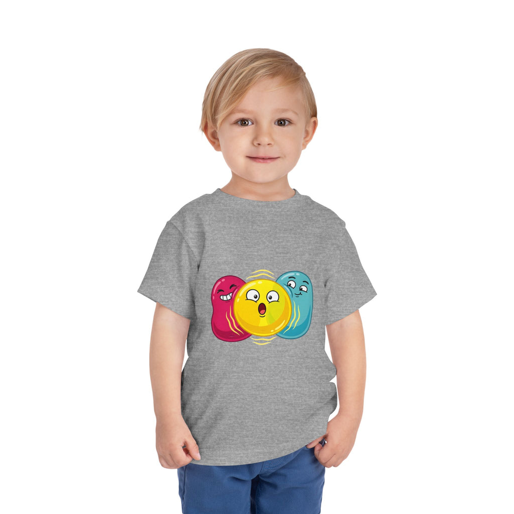 Toddler Funny Blob Character Tee | Playful Cartoon Kids Shirt