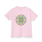 Kids T-Shirt - Math & Drafting Tools Mandala | STEM