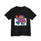 Kids T-Shirt - Cute 3-Eyed Monster Cartoon | Colorful & Fun