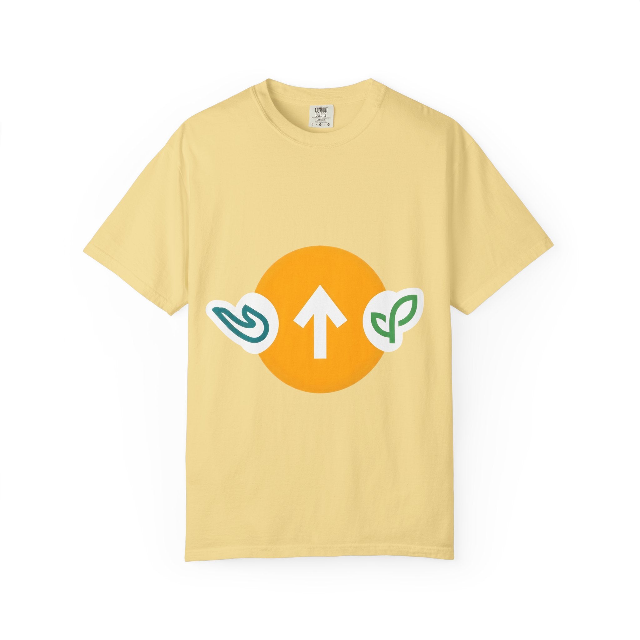 Symbolic Growth T-shirt - Modern Nature Aesthetic | Comfort Colors