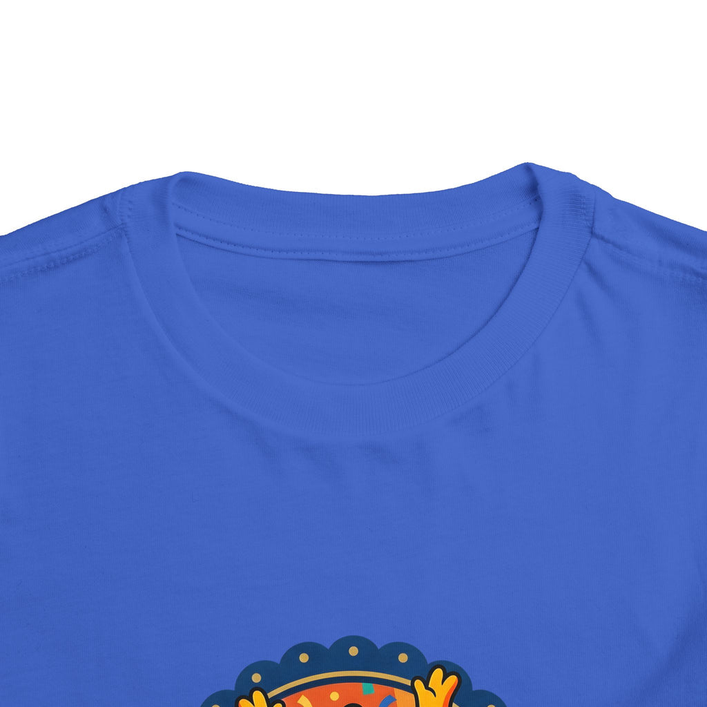Toddler Tee - Vibrant Playful Celebration Dancing Confetti Shirt