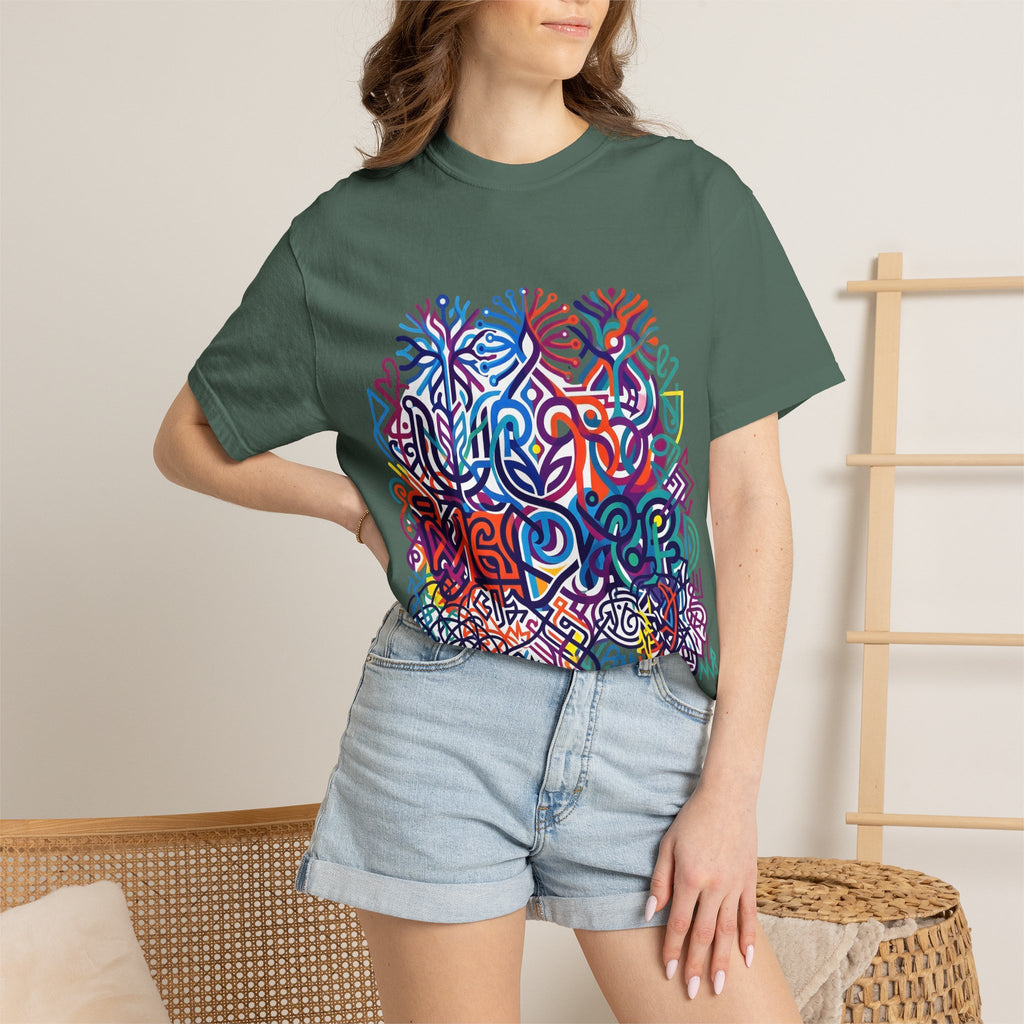 Unisex T-Shirt - Modern Abstract Organic Geometric Art | Comfort