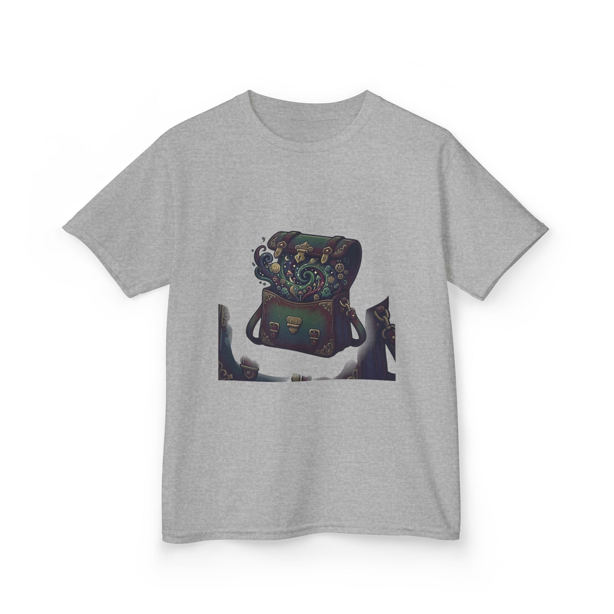Kids Magic T-Shirt - Enchanted Bag Vortex Fantasy | Whimsical