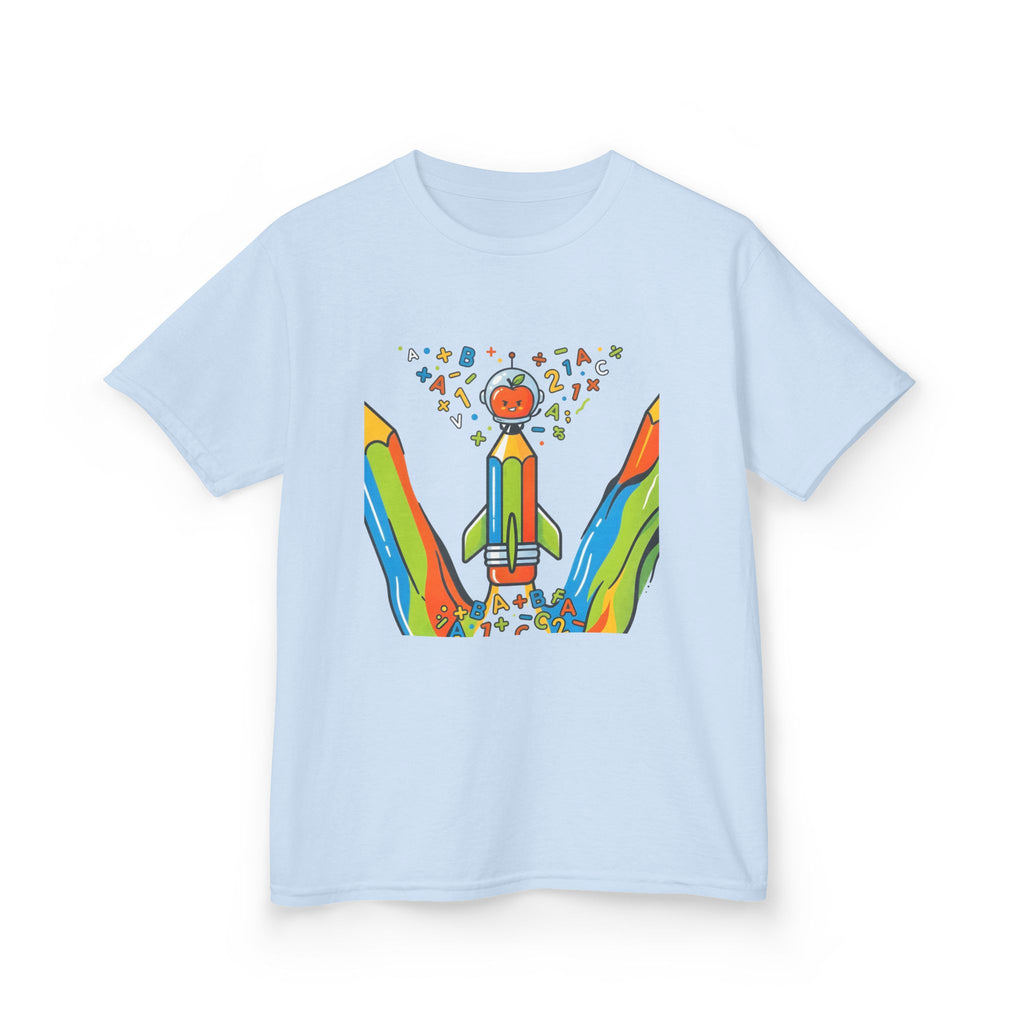 Kids Education Tee - Playful ABC & Math Learning Graphic