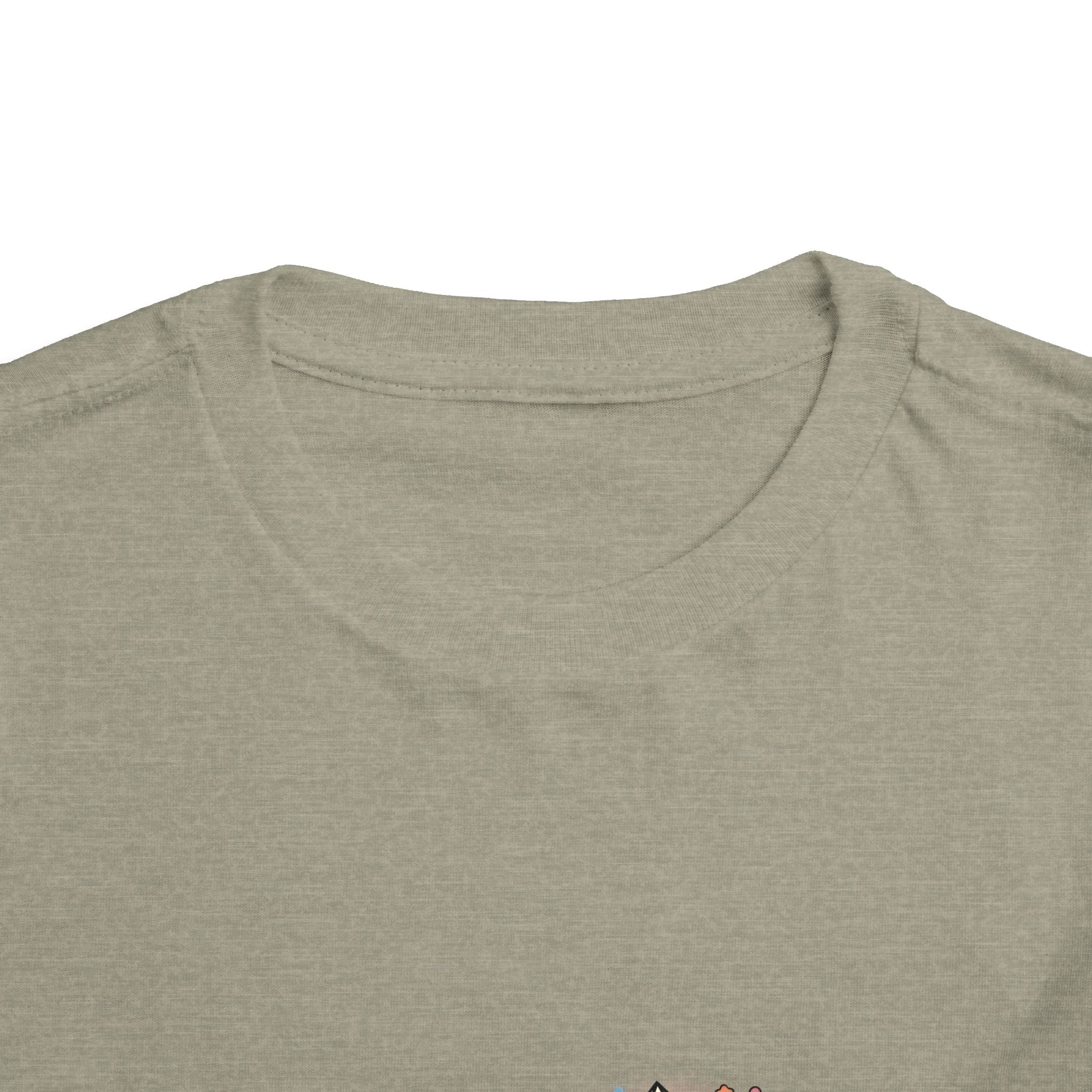 Toddler Short Sleeve Tee - Whimsical Cosmic Creature Stars