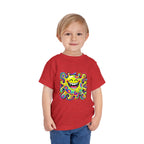 Toddler Tee - Vibrant Psychedelic Monster | Kids Abstract Cartoon Art