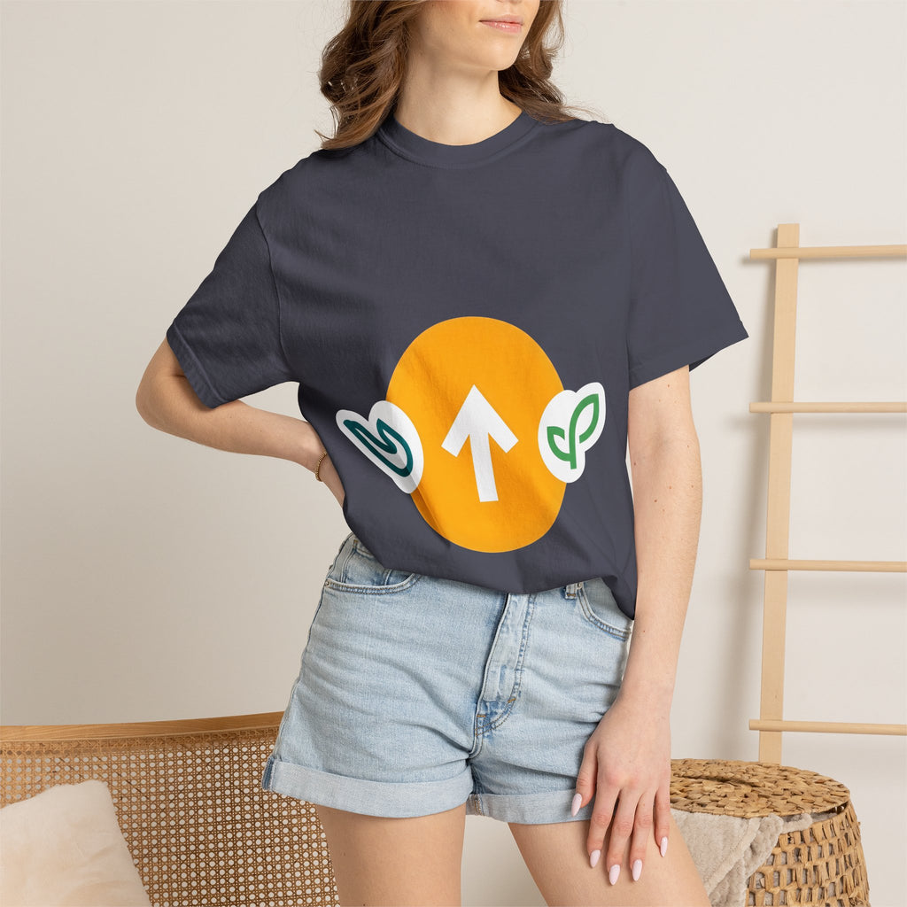 Symbolic Growth T-shirt - Modern Nature Aesthetic | Comfort Colors
