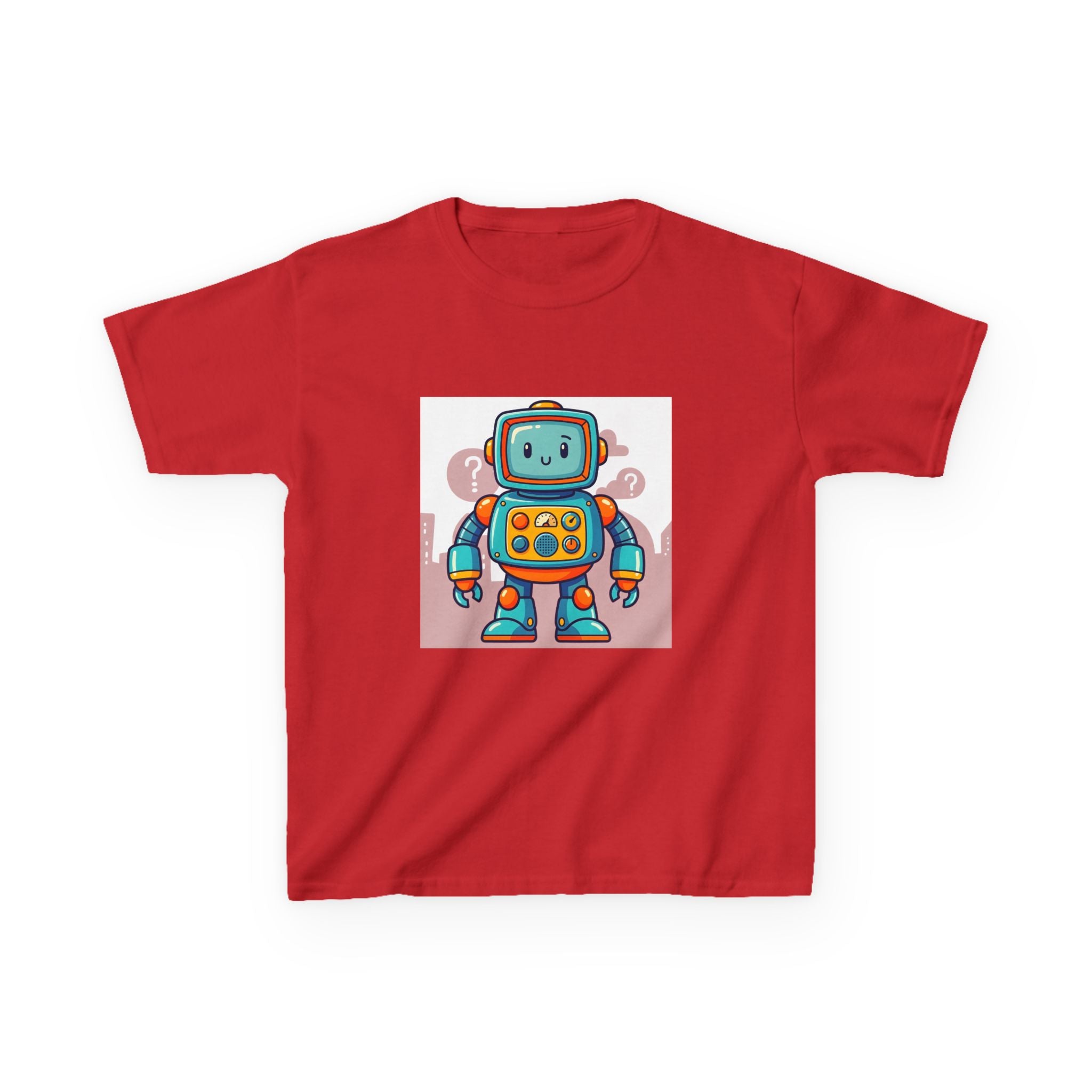 Kids Robot Tee - Cute Cartoon Robot | AI Technology Gift