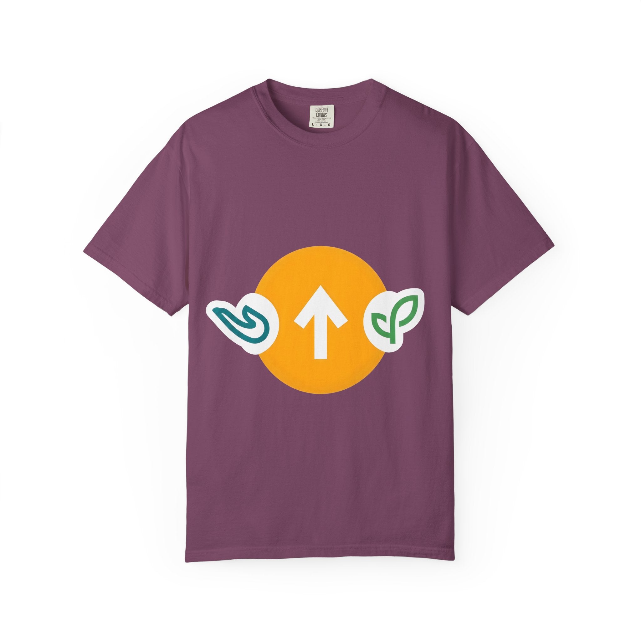 Symbolic Growth T-shirt - Modern Nature Aesthetic | Comfort Colors