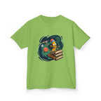 Kids School Supplies Tee - Whimsical Cartoon Design | Back to School