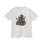 Kids Dark Academia Tee - Macabre School Supplies Skull