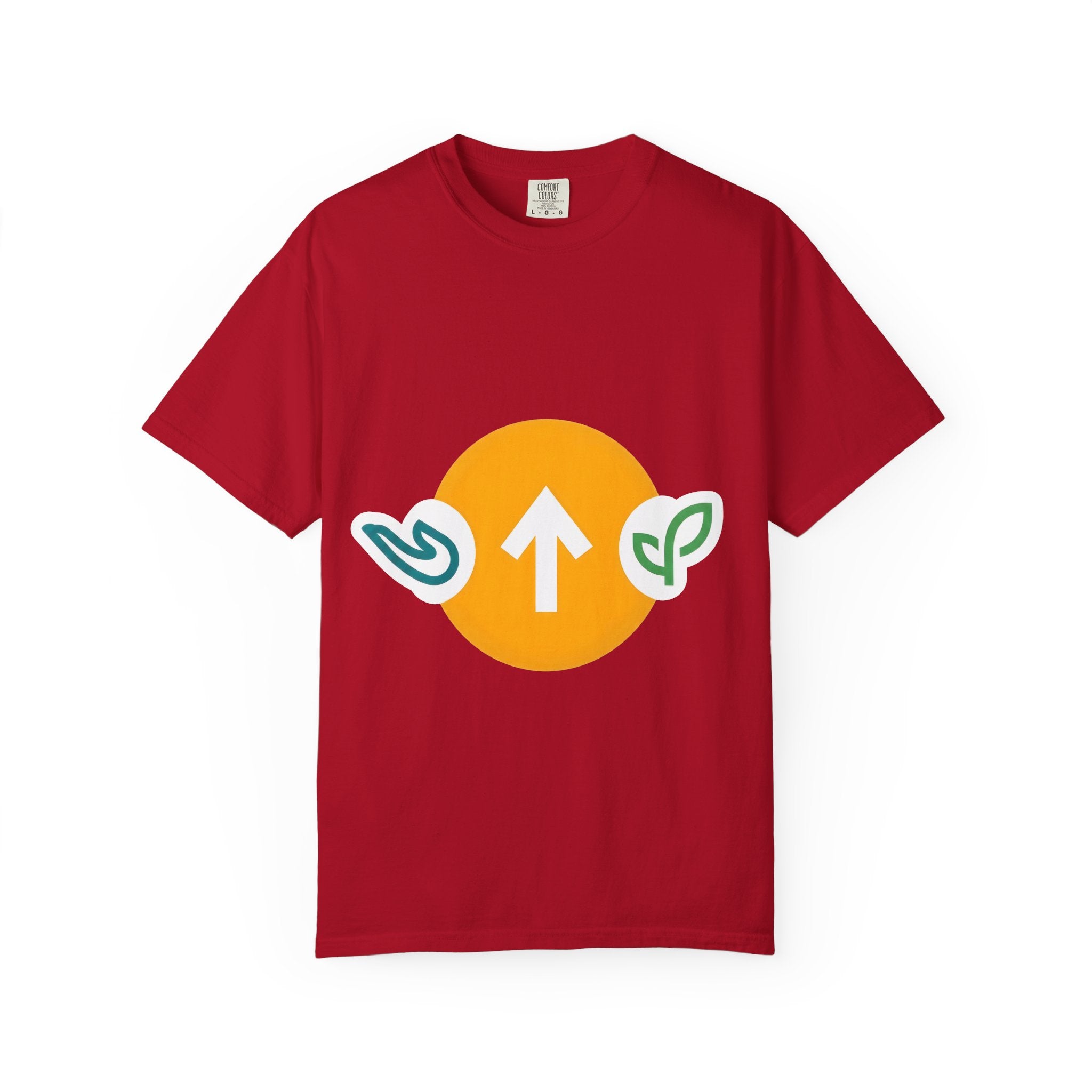 Symbolic Growth T-shirt - Modern Nature Aesthetic | Comfort Colors