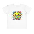 Toddler Tee - Vibrant Psychedelic Monster | Kids Abstract Cartoon Art