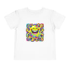 Toddler Tee - Vibrant Psychedelic Monster | Kids Abstract Cartoon Art