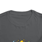 Toddler Monster Tee - Cute Happy Colorful Cartoon Kids Shirt