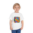 Toddler Tee - Expressive Emoji Faces | Kids Emotions & Feelings