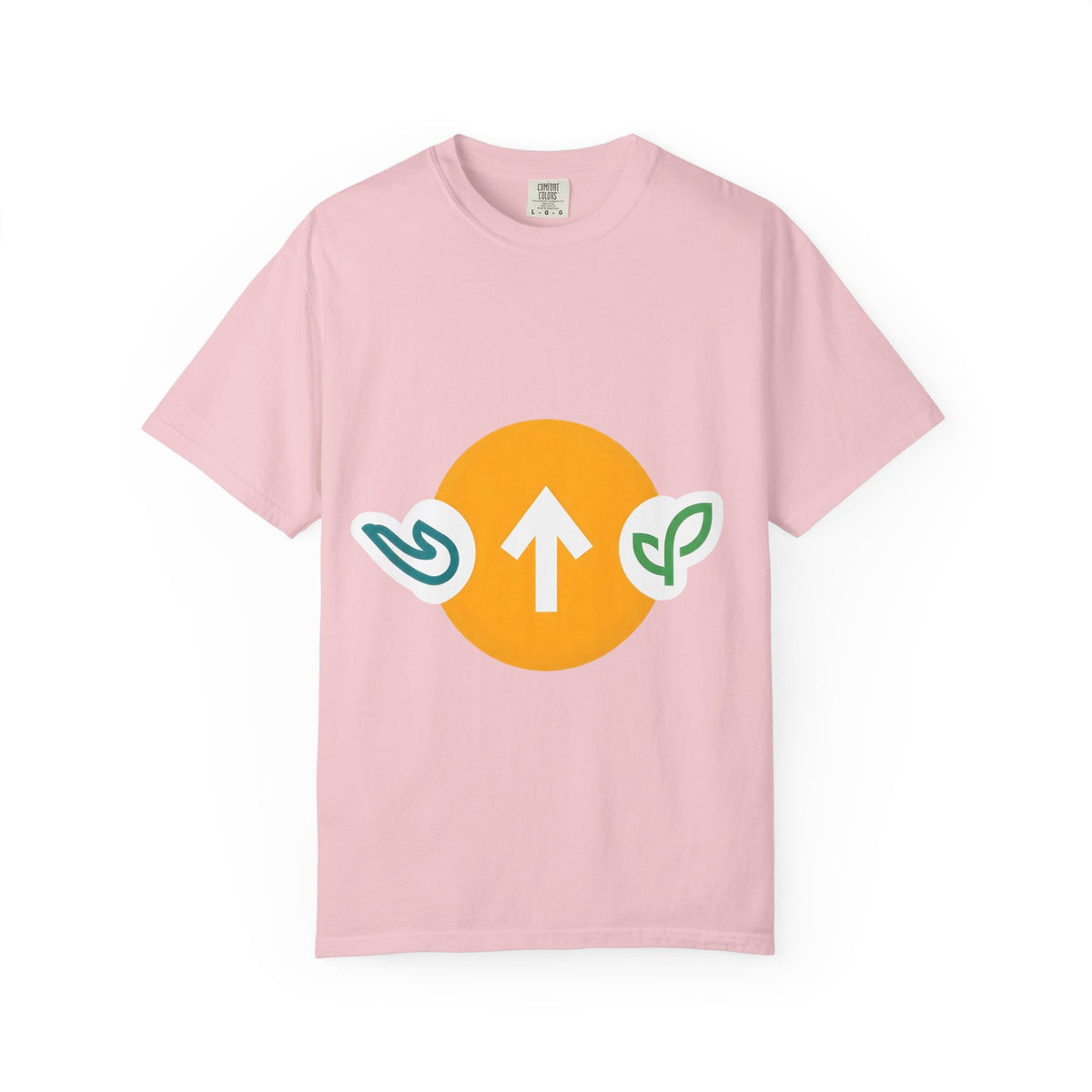 Symbolic Growth T-shirt - Modern Nature Aesthetic | Comfort Colors