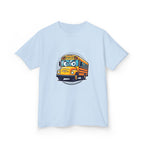 Kids T-Shirt - Angry SCHOOL BUS Cartoon Tee | Funny Character