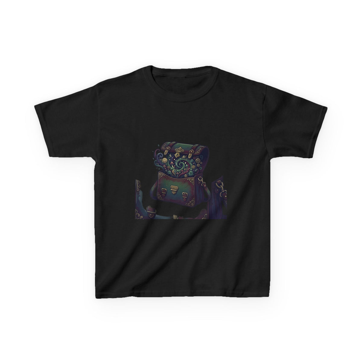 Kids Magic T-Shirt - Enchanted Bag Vortex Fantasy | Whimsical