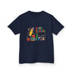 Kids Back to School Tee - Playful SCHOOL Supplies | First Day