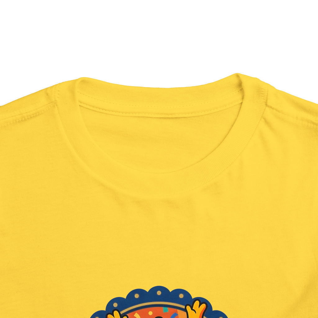 Toddler Tee - Vibrant Playful Celebration Dancing Confetti Shirt