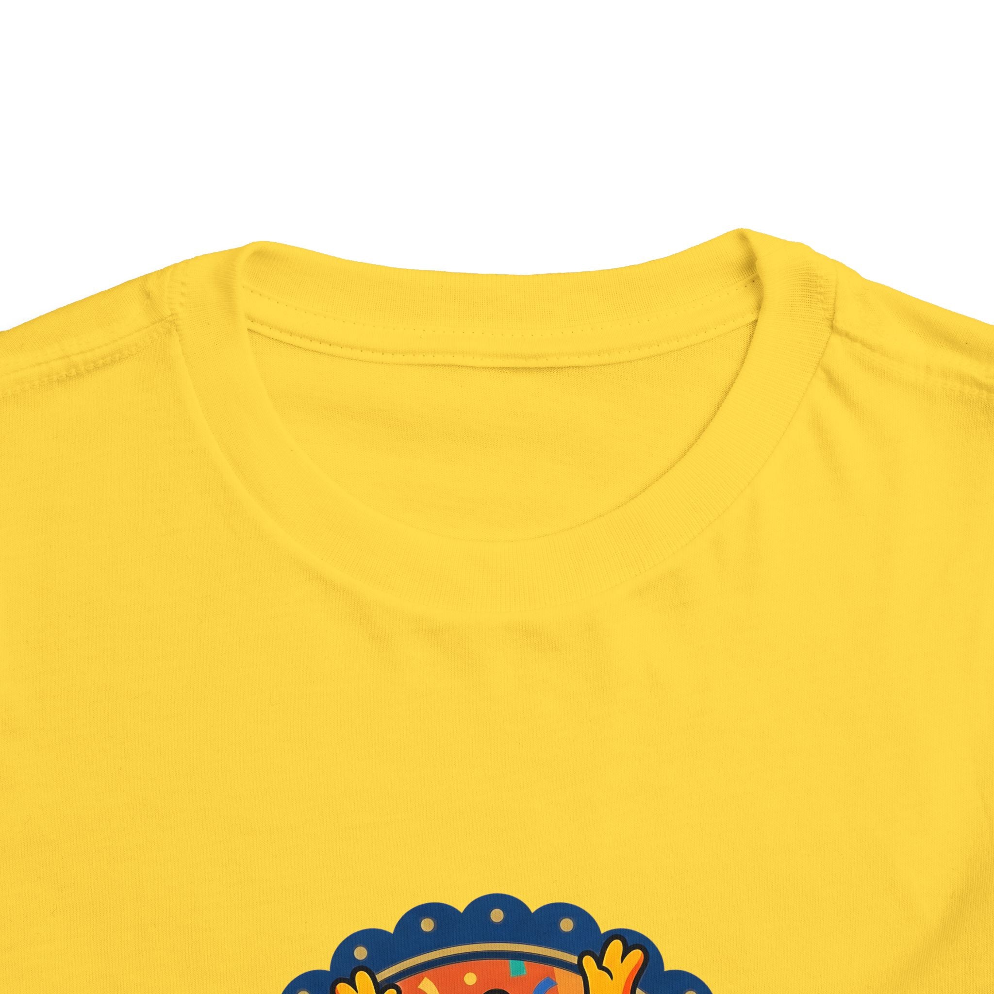 Toddler Tee - Vibrant Playful Celebration Dancing Confetti Shirt