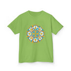 Kids T-Shirt - Math & Drafting Tools Mandala | STEM