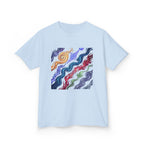 Kids Tee - Vibrant Elemental Magic Energy | Fantasy Glow