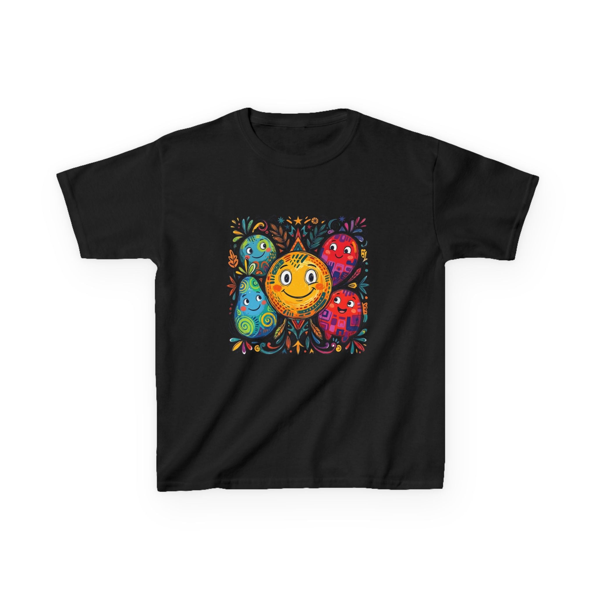 Kids Tee - Happy Friends & Colorful Joy | Playful Character Gift
