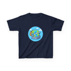 Kids Tee - Cute Earth Travel & School Cartoon Shirt | Adventure