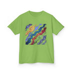 Kids Tee - Vibrant Elemental Magic Energy | Fantasy Glow