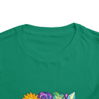Toddler Tee - Vibrant Geometric Crystal & Gemstone Shirt