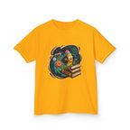 Kids School Supplies Tee - Whimsical Cartoon Design | Back to School