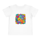 Toddler Tee - Expressive Emoji Faces | Kids Emotions & Feelings