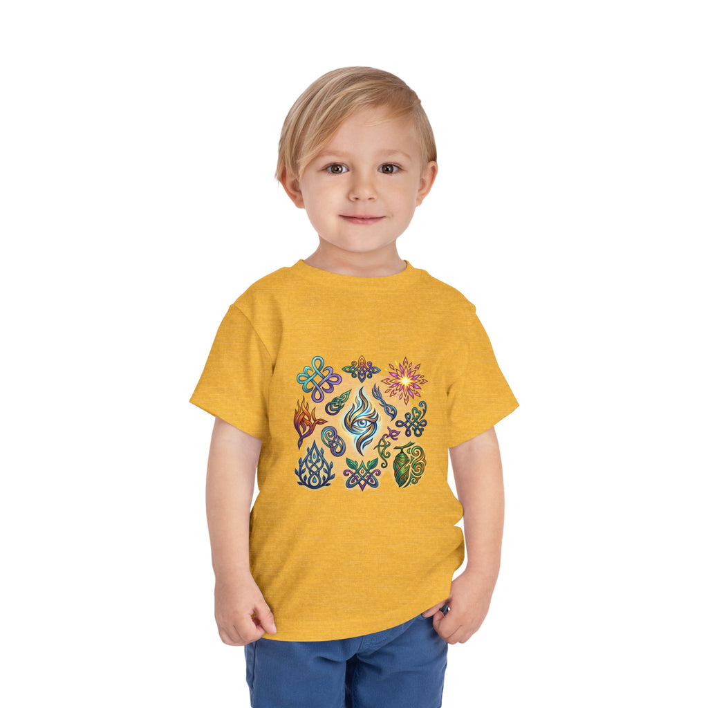 Toddler Spiritual Elemental Tee - Mystical Nature Magic