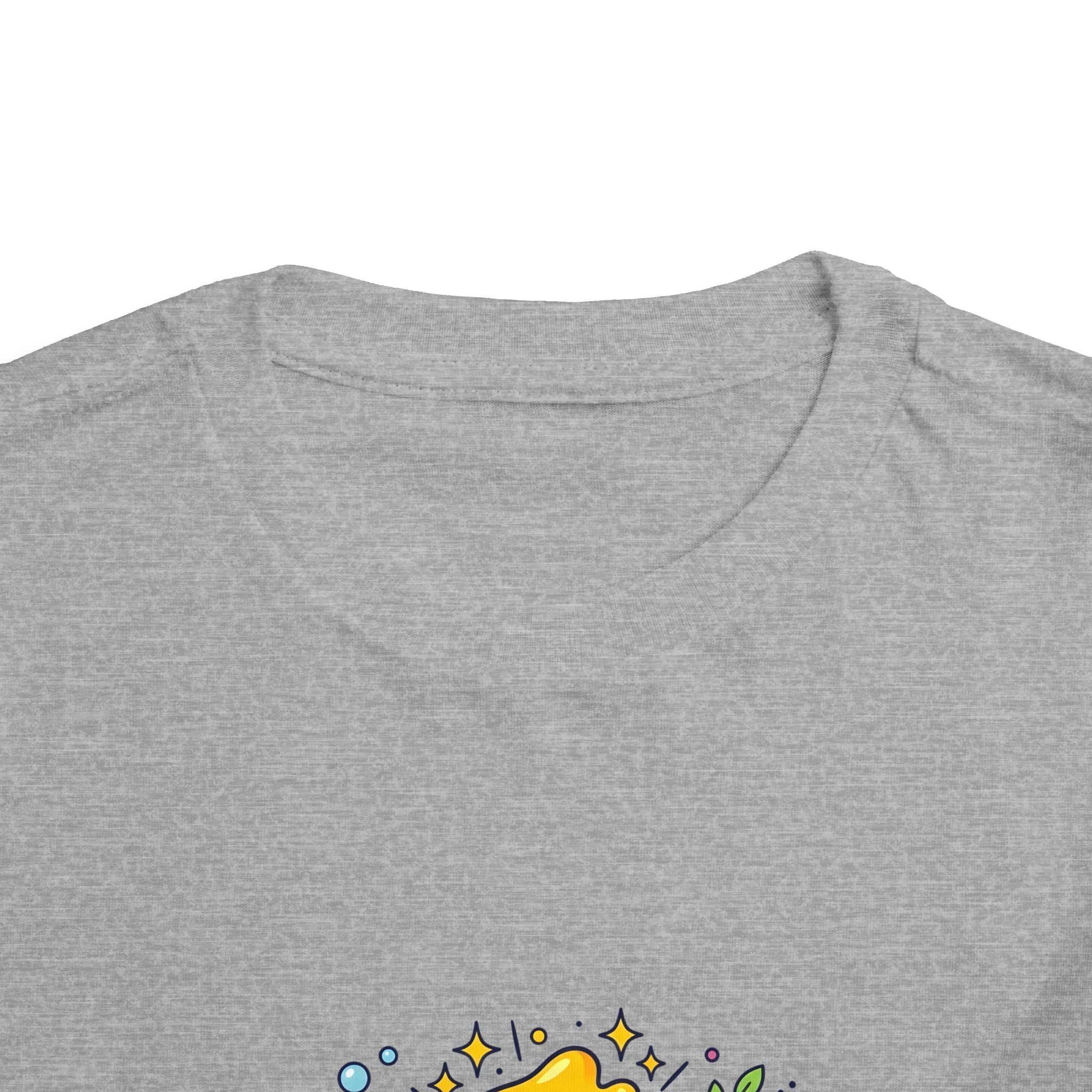 Toddler Monster Tee - Cute Happy Colorful Cartoon Kids Shirt