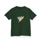 Kids Tee - Playful School Supplies Cartoon | Back to School Fun