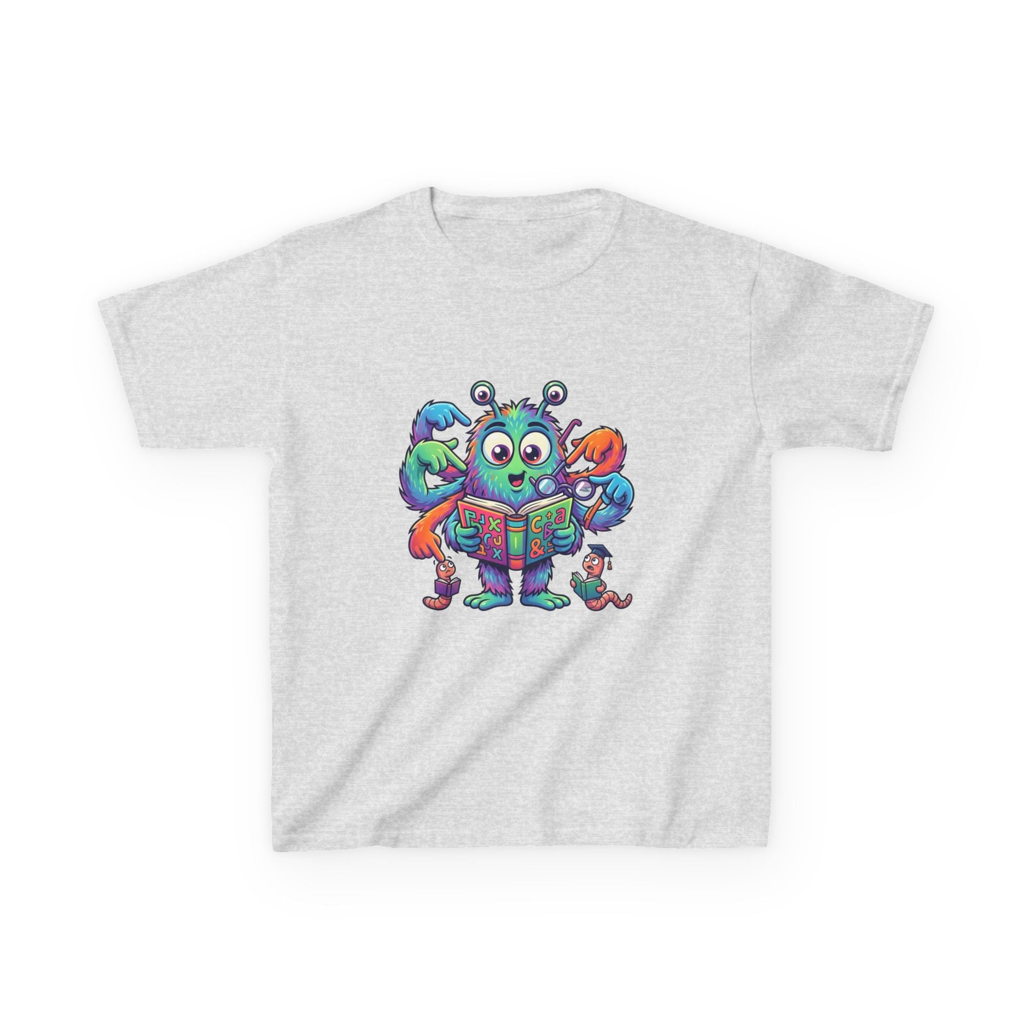 Cute Monster Kids Tee - Learning & Education T-Shirt