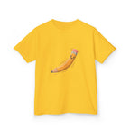 Kids Heavy Cotton Tee - Happy Animated Pencil School Supply | Back to
