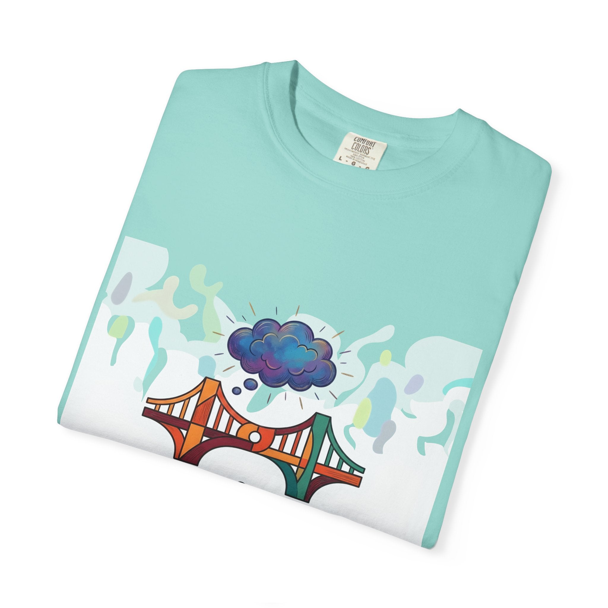 Comfort Colors T-shirt - Symbolic Connection | Abstract Communication
