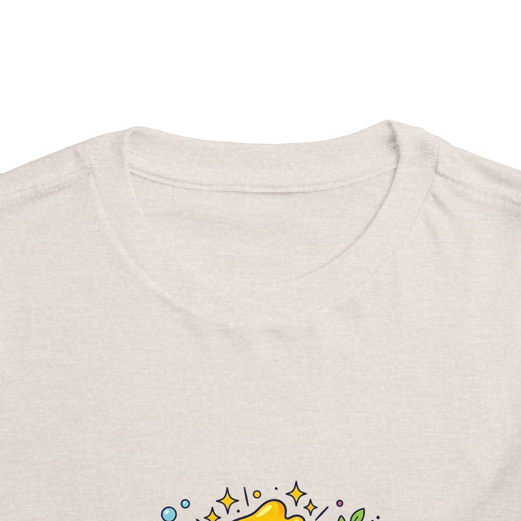 Toddler Monster Tee - Cute Happy Colorful Cartoon Kids Shirt
