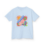 Kids T-Shirt - Playful Candy Explosion Abstract Art
