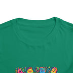 Toddler T-Shirt - Vibrant Whimsical Creatures | Doodle Art